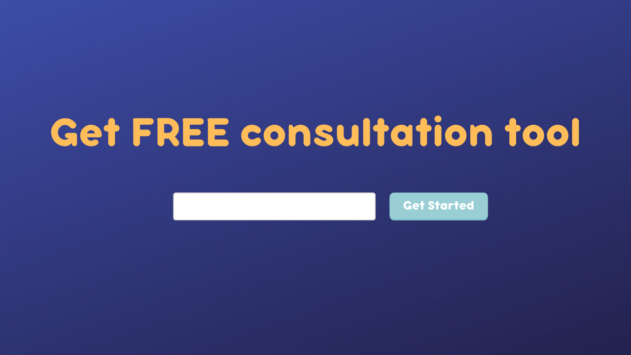 Input and a button of some free tool as example how to get more shares and backlinks by our visitors on the web site.