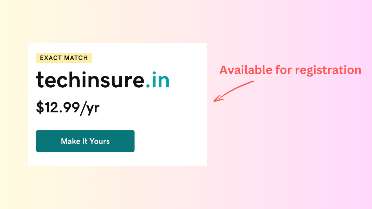 Checking the availability of a domain name for expired domain acquisition