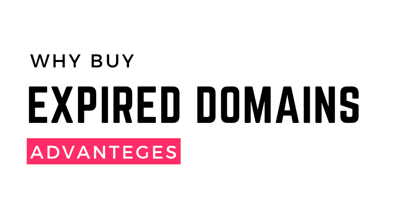 expired domains improve SEO