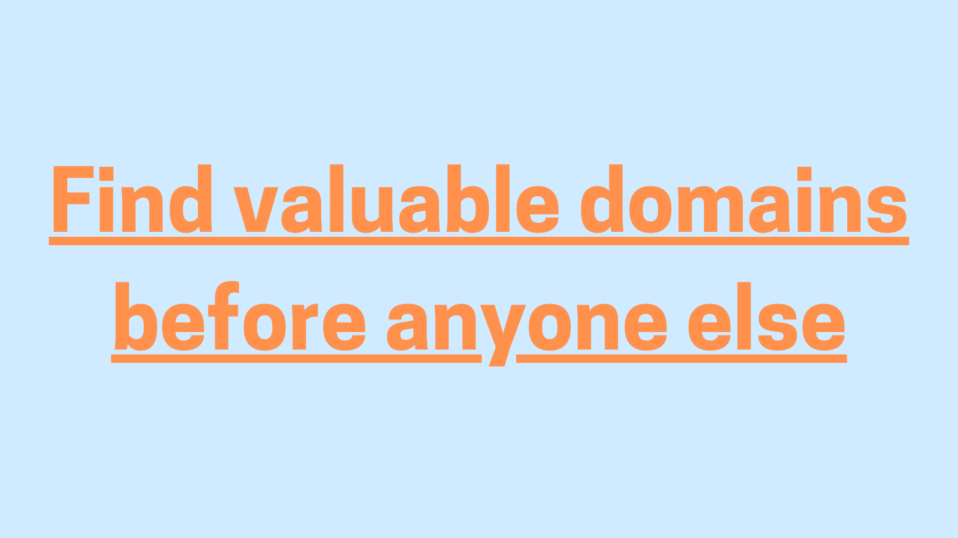 Know the secret how to find out valuable domain name